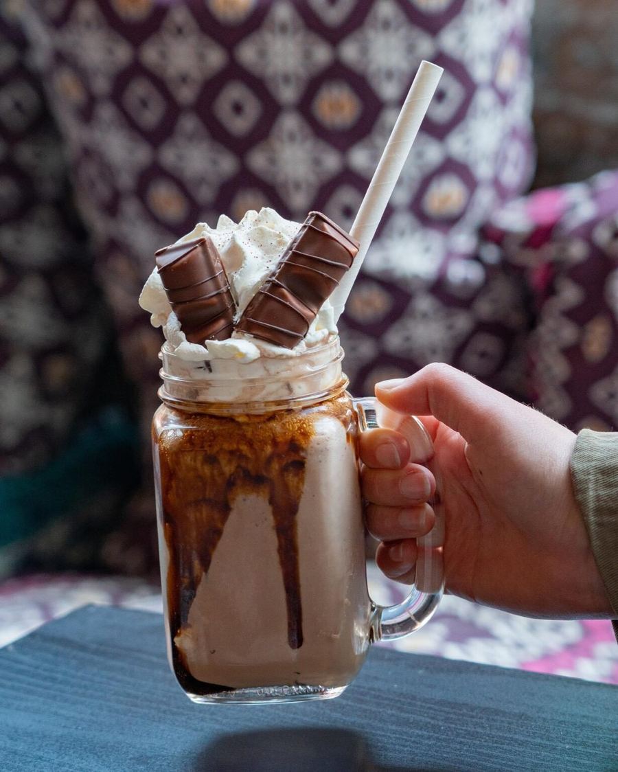 Milkshake servi chez I Love Burger